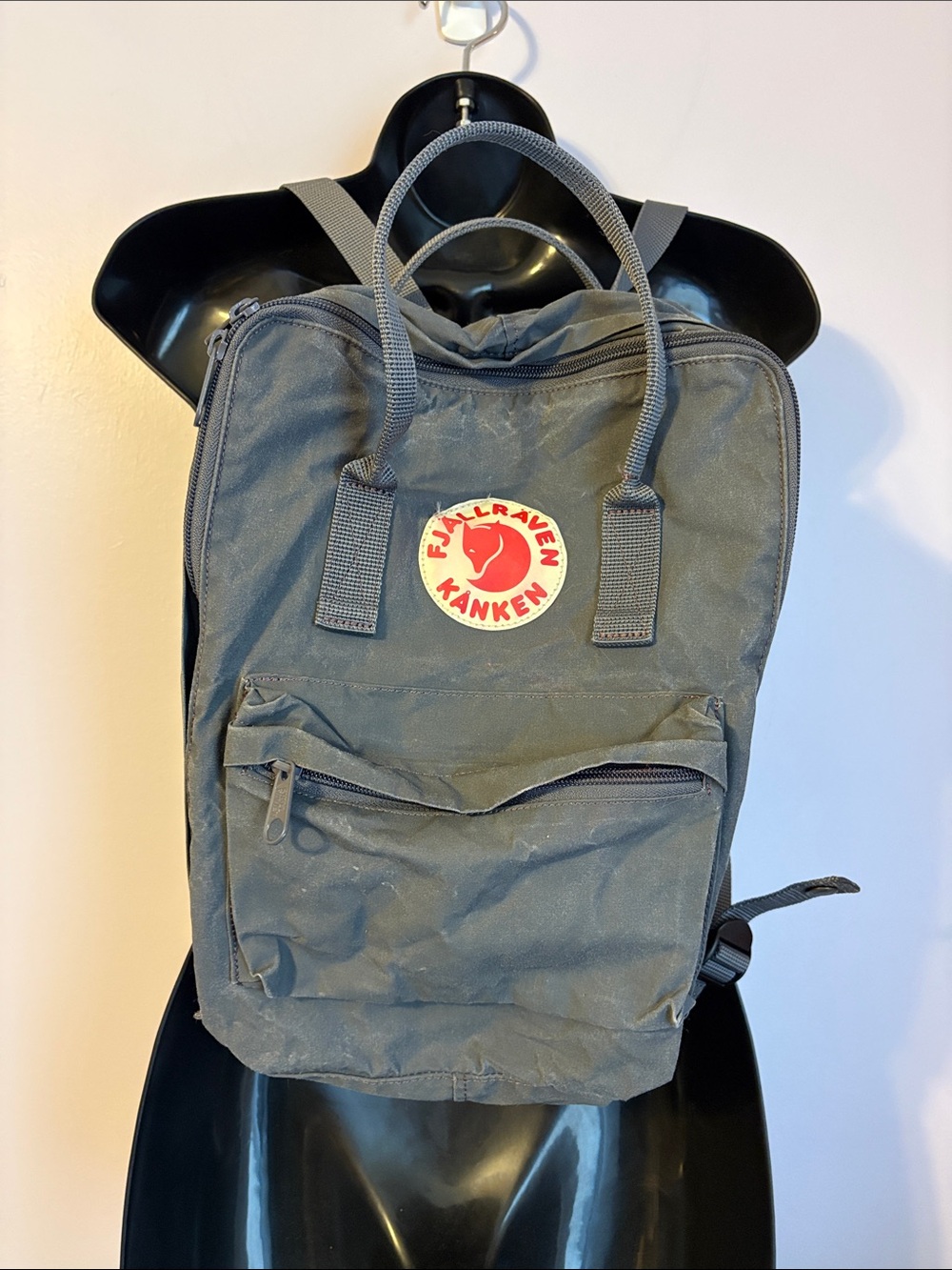 FjallRaven Super Gray Kanken Everyday Outdoor Backpack